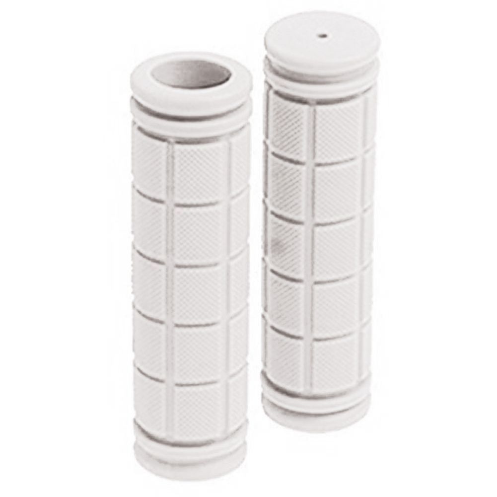 1Pair Soft Durable Non-slip Rubber MTB BMX Mountain-White