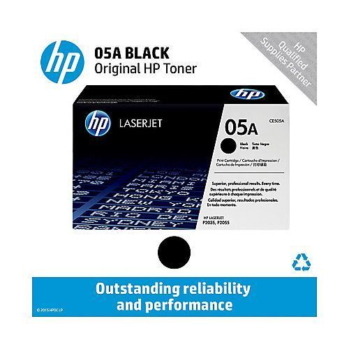 100%  Original 05A Black Laserjet Toner Cartridge