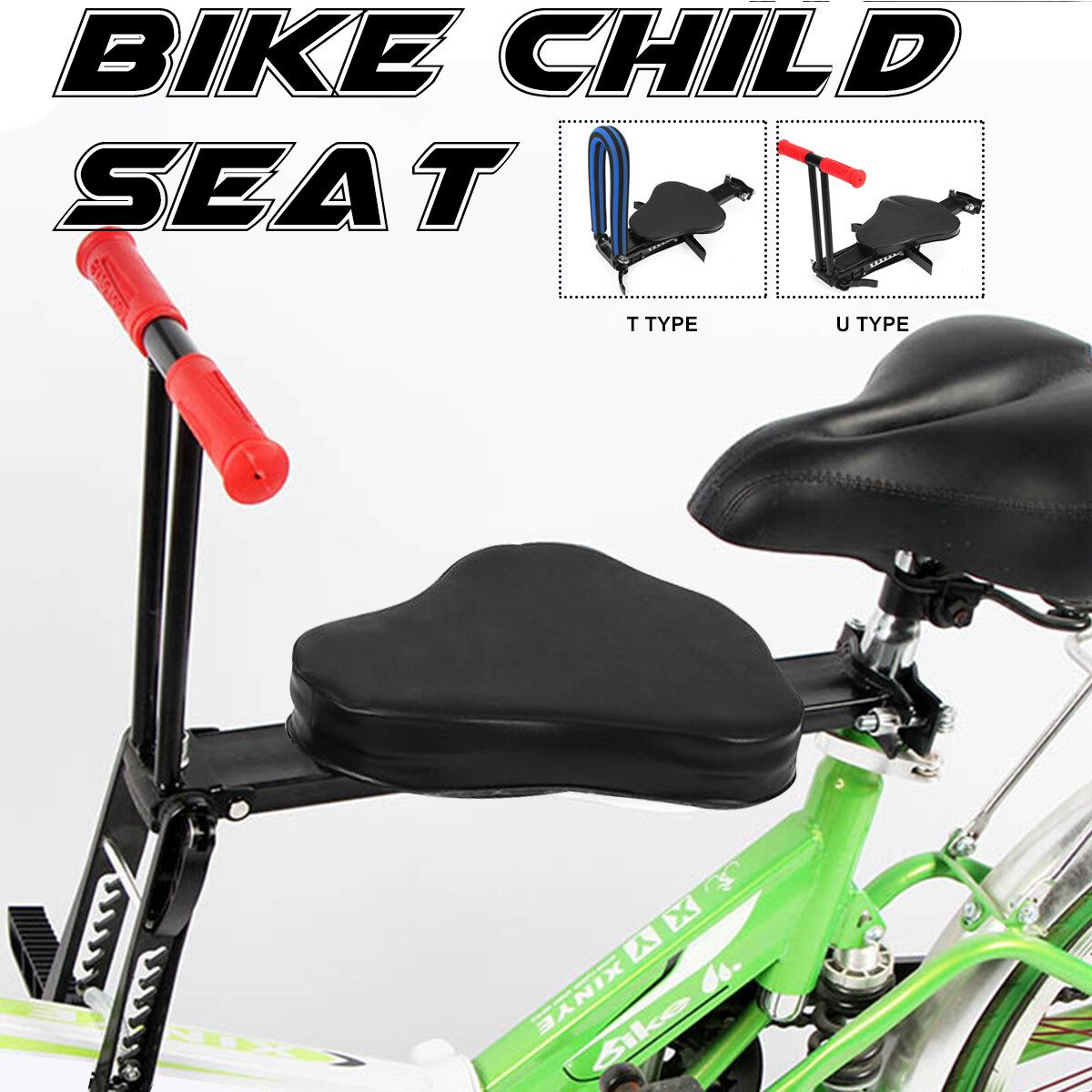 Foldable Safety Stable Baby Child Kid Bicycle Bike Front Seat Chair Carrier T Type
