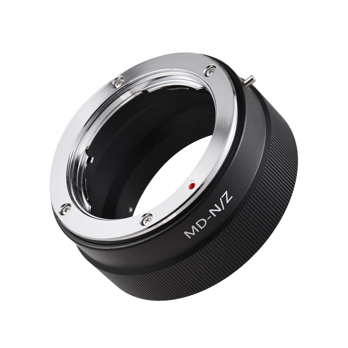 Manual Lens Mount Adapter Ring Aluminum Alloy for Minolta MD MC Mount Lens to Nikon Z5/Z6/Z7/Z50 Z-Mount Mirrorless Camera