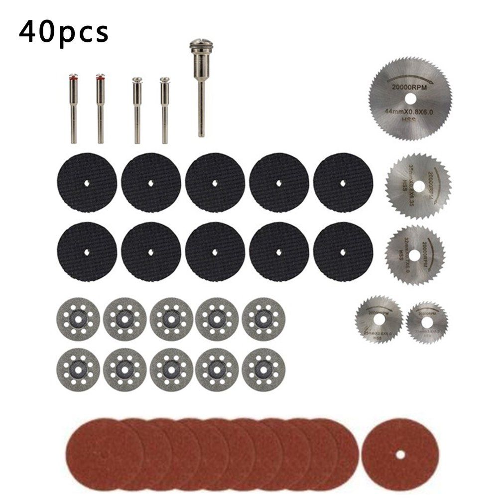 40pcs Diamond Cutting Blade Hacksaw Blade Set