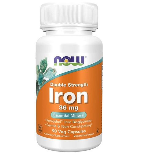 Iron 36 Mg, Double Strength Veg Capsules