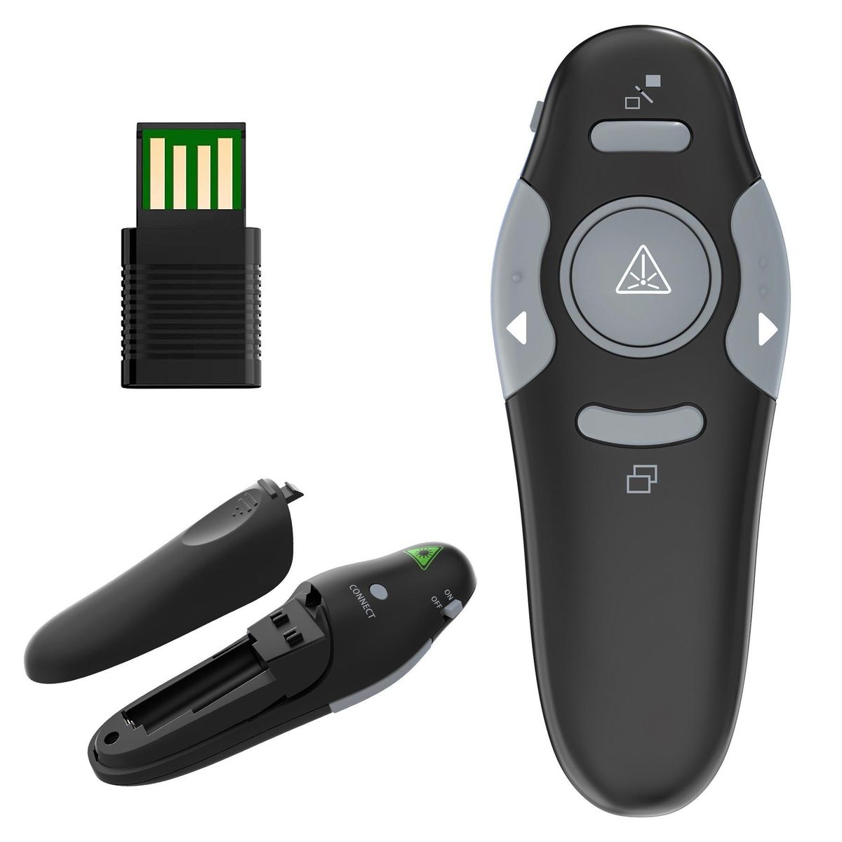 Wireless Presenter Red Laser Pointer USB Wireless Receiver