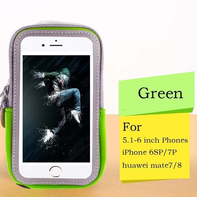 6.0 Inch Universaym Joing  Running Sports Cycling Touch Screen Case For Iphone 6 7 8 Plus Brand Arm Bag For Redmi 6 Pro Bag