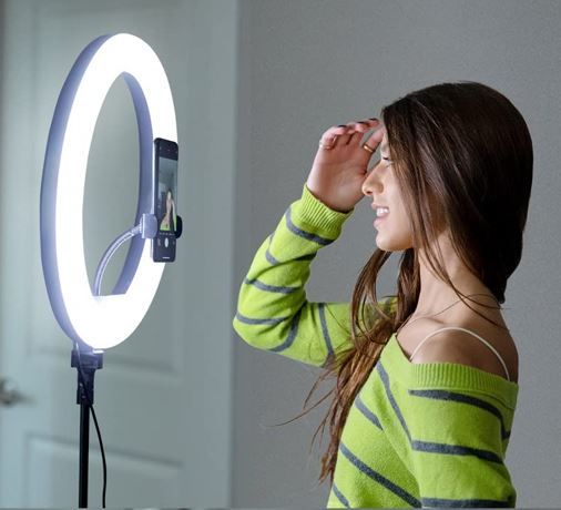 Ring Light + MIC And Accessories- 10 Inch Ringlight