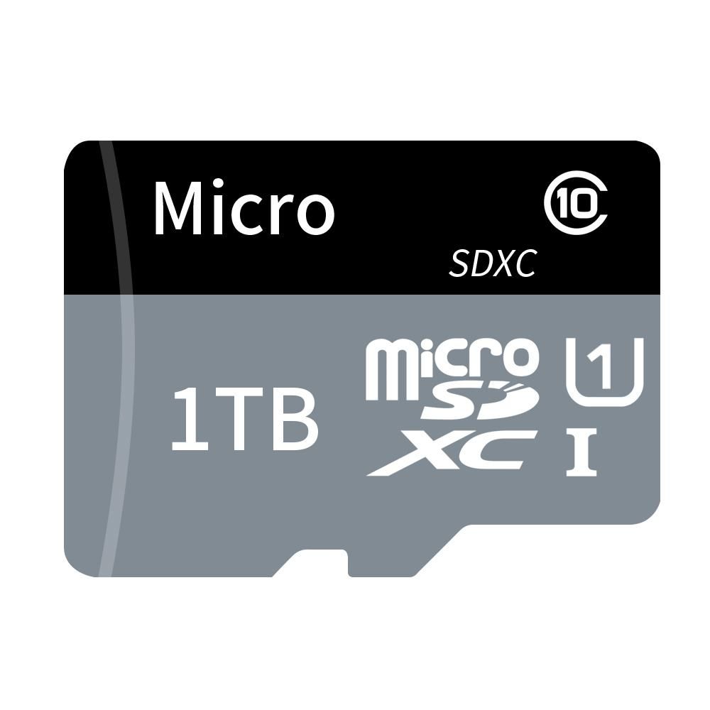 TF Card Large Capacity Micro SD Card 1TB U1 Class 10 TF Card High Speed Memory Card for Mobile Phone Camera Dashcam Monitor