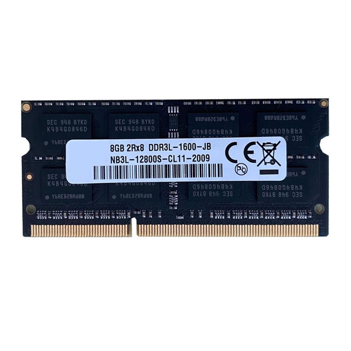 DDR3 8GB Laptop Ram Memory 1600Mhz PC3-12800 1.35V 204 Pins