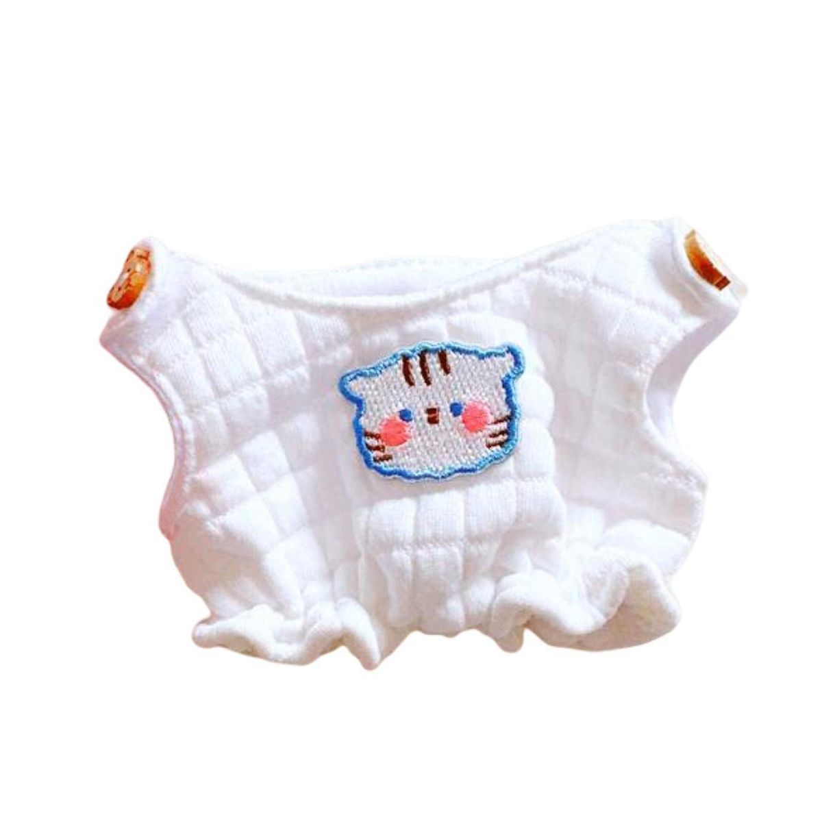 Doll Bodysuit White Romper 20cm Idol Doll Clothes White