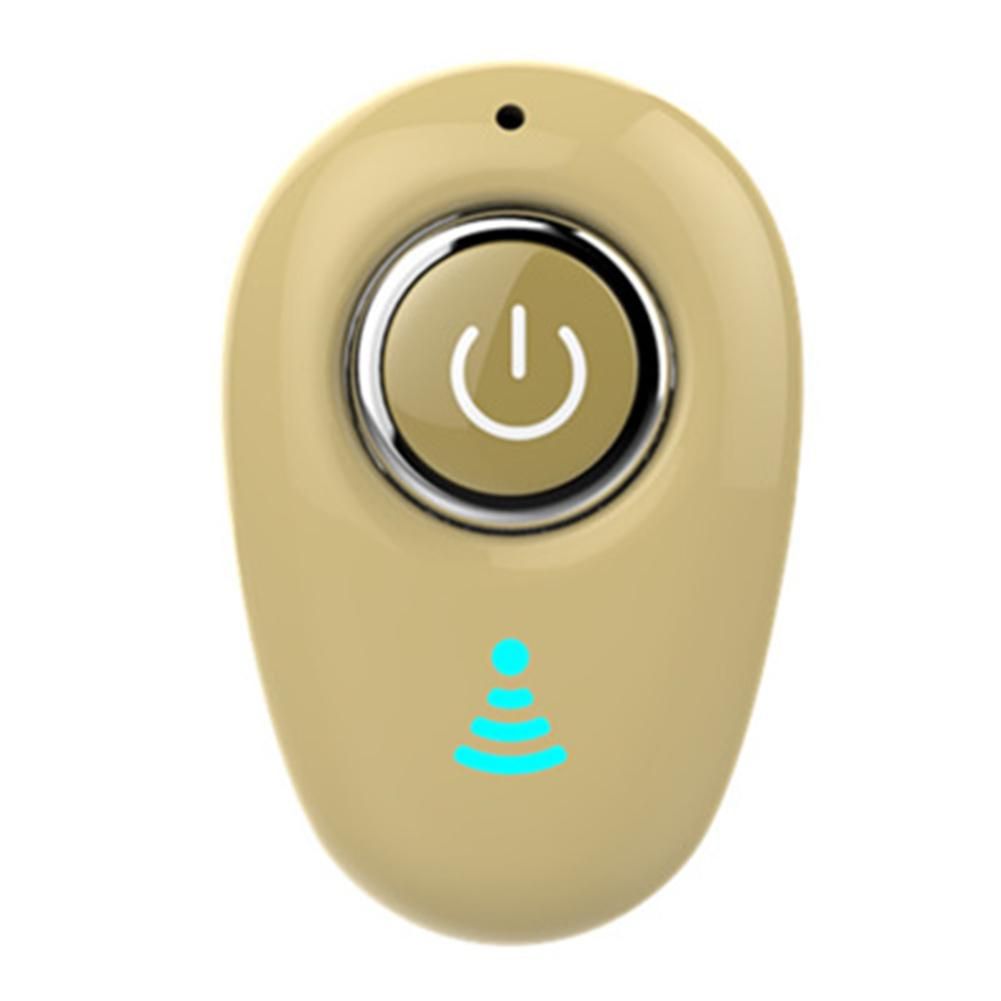 S650 1Pc Mini In-Ear Wireless Bluetooth-compatible-Golden