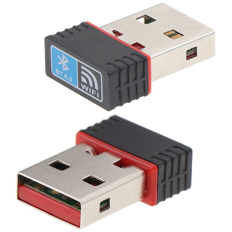 1PC 10M BT4.0 Mini USB WIFI Bluetooth Dual Function