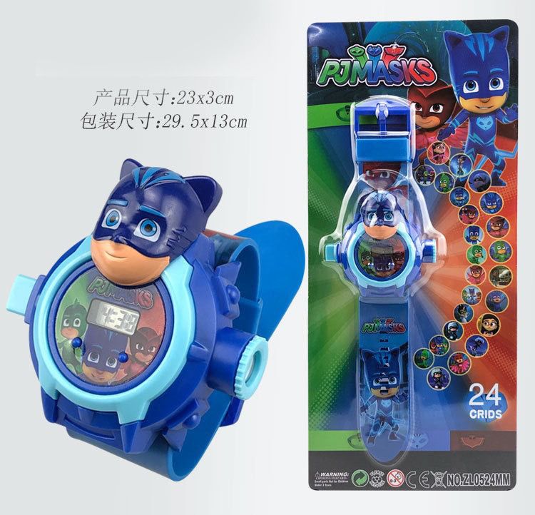 24 Image Projector Wristwatch Toy For Boys And Girls