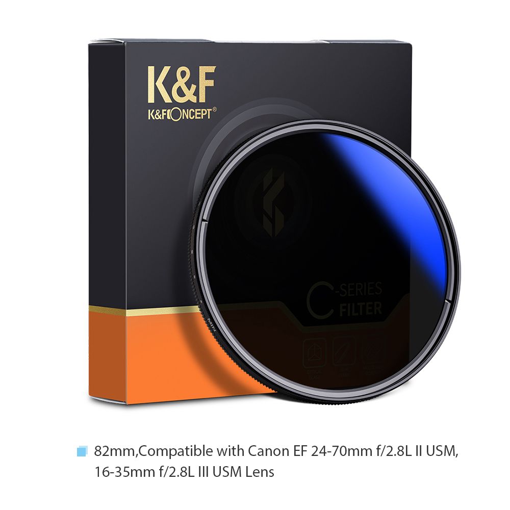 82mm Ultrathin Variable ND Filter ND2 To ND400