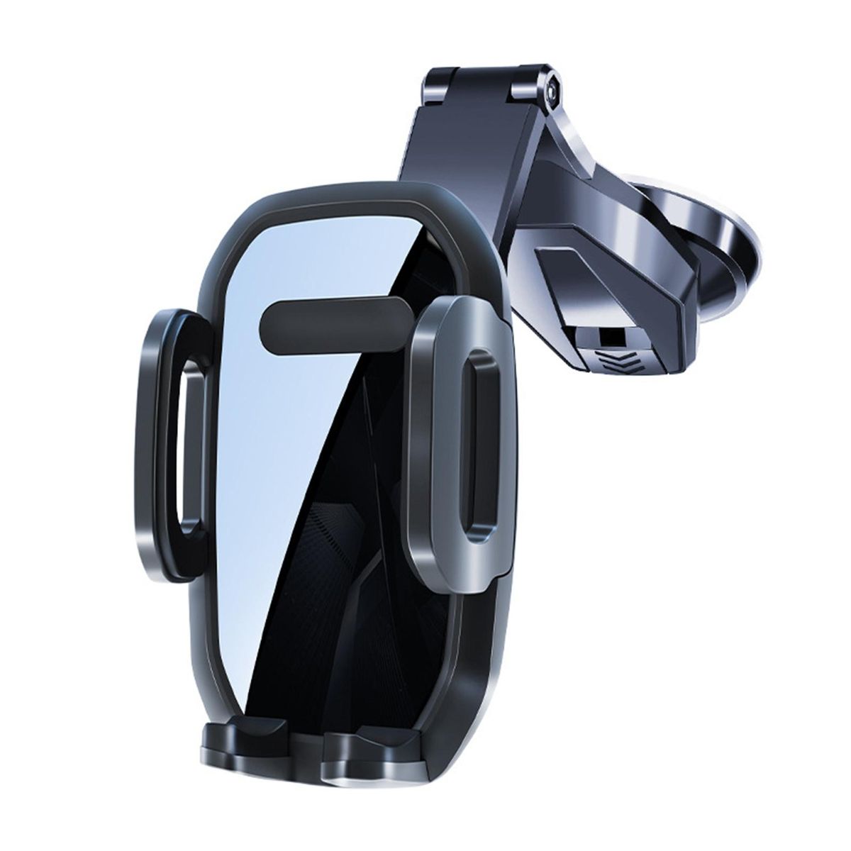 Car Phone Bracket Car Dashboard Mobile Phone Clip Mount Stand Black