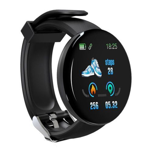 D18 Bluetooth 1.3 R Inch IP65 Waterproof Smart Watch Fitness