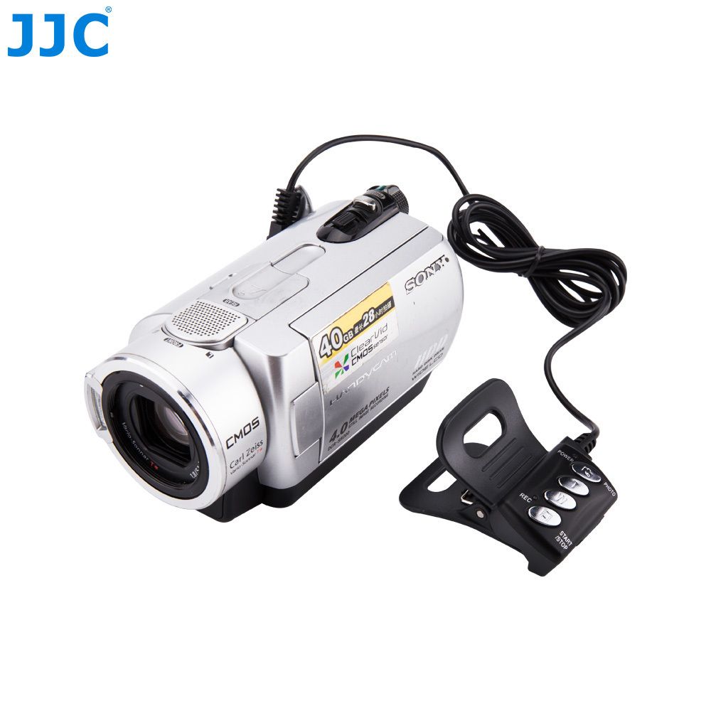 JJC DV Remote Control Photograph Video Controller For SONY Handycam Camcorders WithC Or ACC Connector Replaces RM-VD1