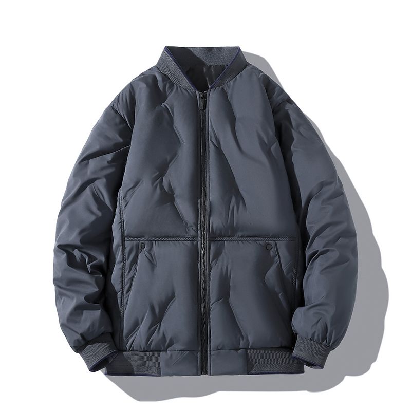 2023 New Big Size High Quality Fashion Men's Down Jacket Jacket Waterproof Jacket Baseball Jacket Blue