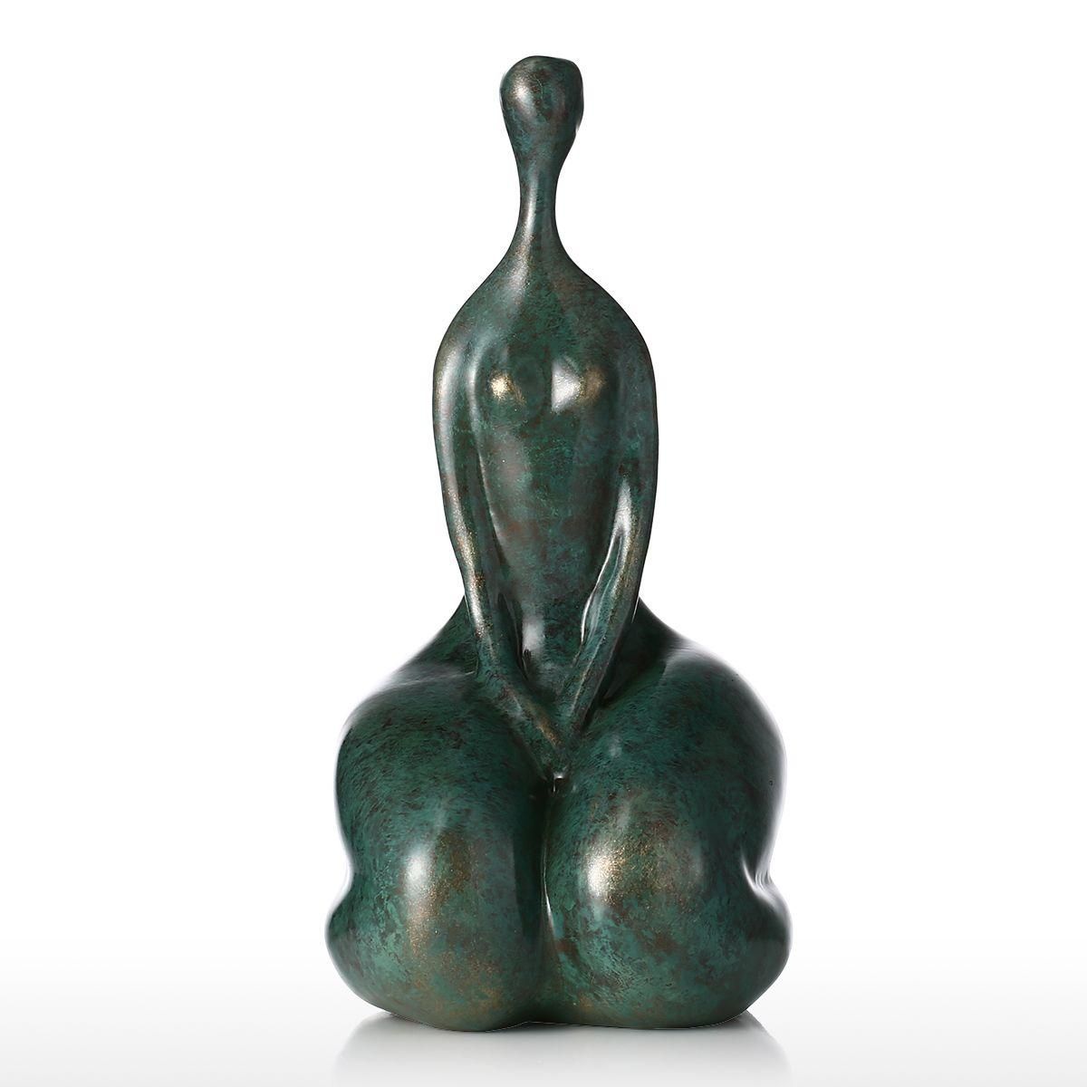 Kneel Tomfeel Resin Sculpture Home Decoration  Design