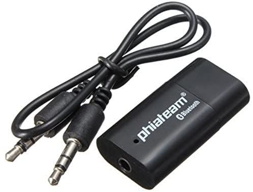 USB Music Mini Bluetooth Stereo Audio Receiver For Car - Aux-in - Headphones House Loudspeaker (Black)