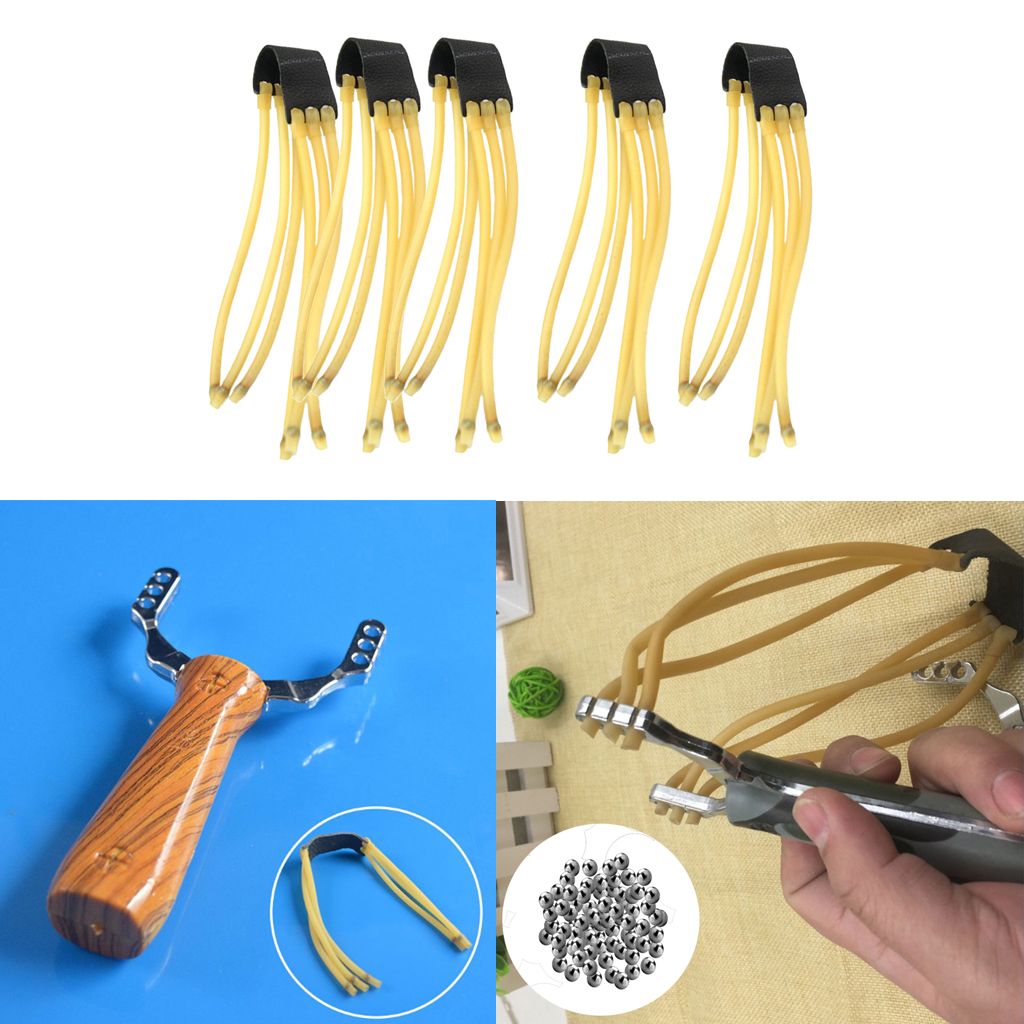 5pcs   Rubber Band Group   Catapult Band Outdoor Games