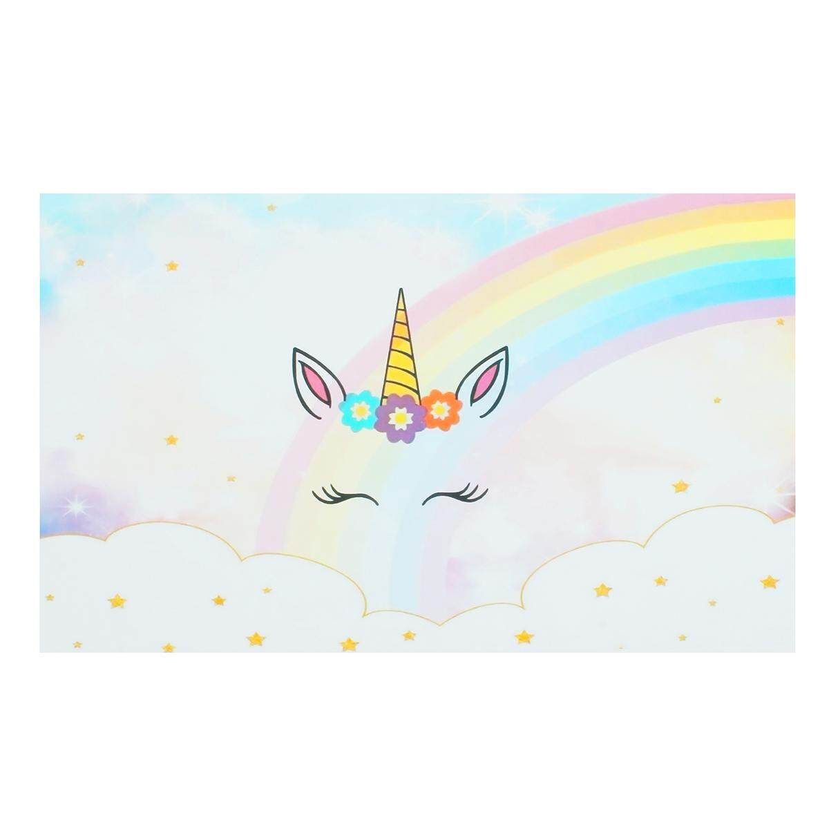 5x3ft Unicorn Baby Photography Photo Background Backdrop Props#90*150cm Apricot