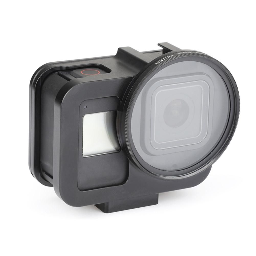 For 8 Aluminum Frame Metal Dog Cage Protective Case Cover VLOG Shooting Kit Sports Camera Accessories