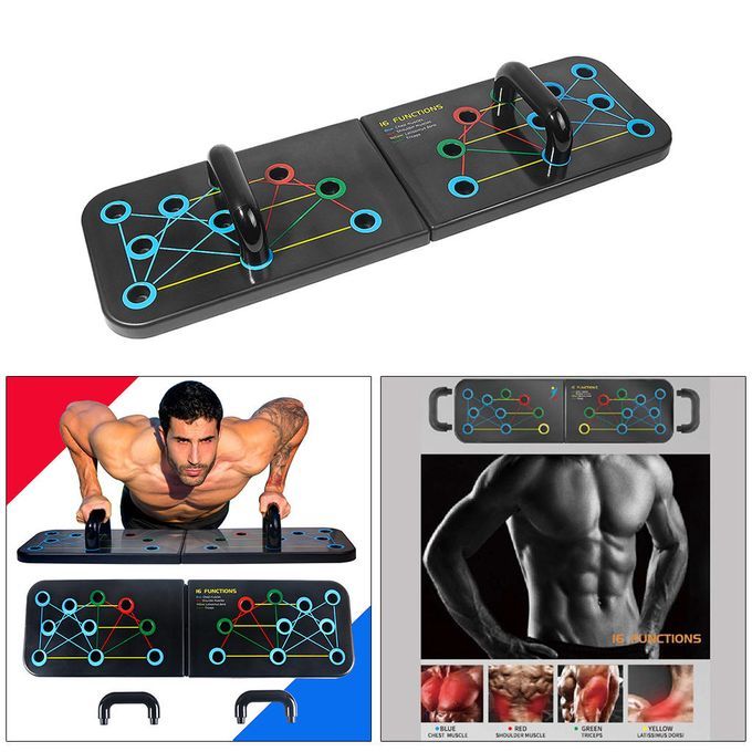 10 In 1 Portable Push-up Board Workout Stands Body Building Exercise
