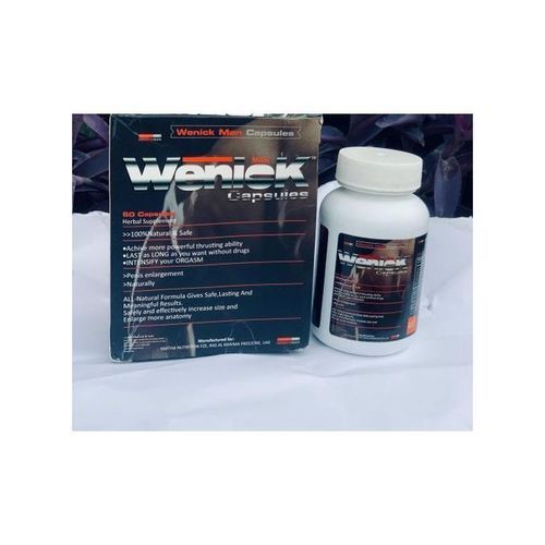 Wenick Man Enlargement Herbal Supplement For Men 60 Capsules