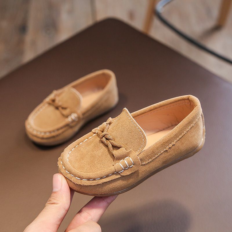 Children Boys Loafers Shoes Flannel Beanie Shoes Boys Casual SIZE 30