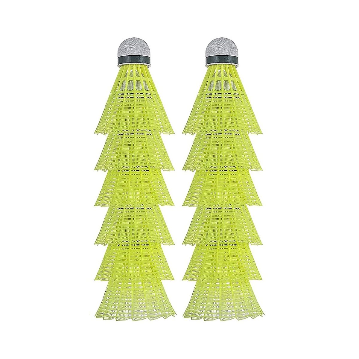 12Pcs Nylon Badminton Birdies Luminous Badminton Ba
