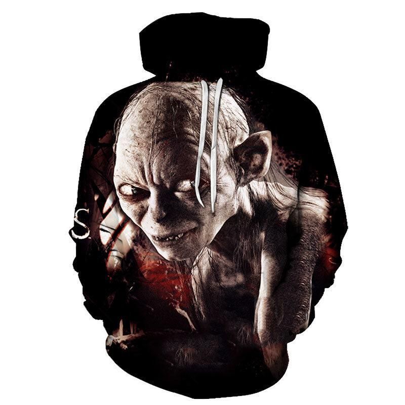 Ring Of King 3D Casual Men's Hoodie