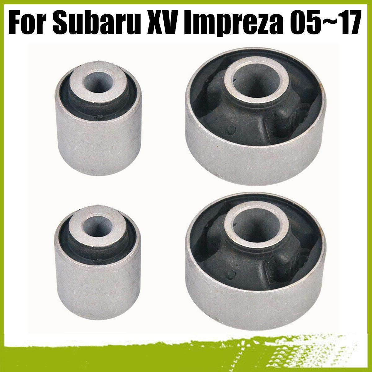 Auto Car Accessories 4x Front Lower Control Arm Bushing For Subaru Legacy Impreza Forester Xv 05-17