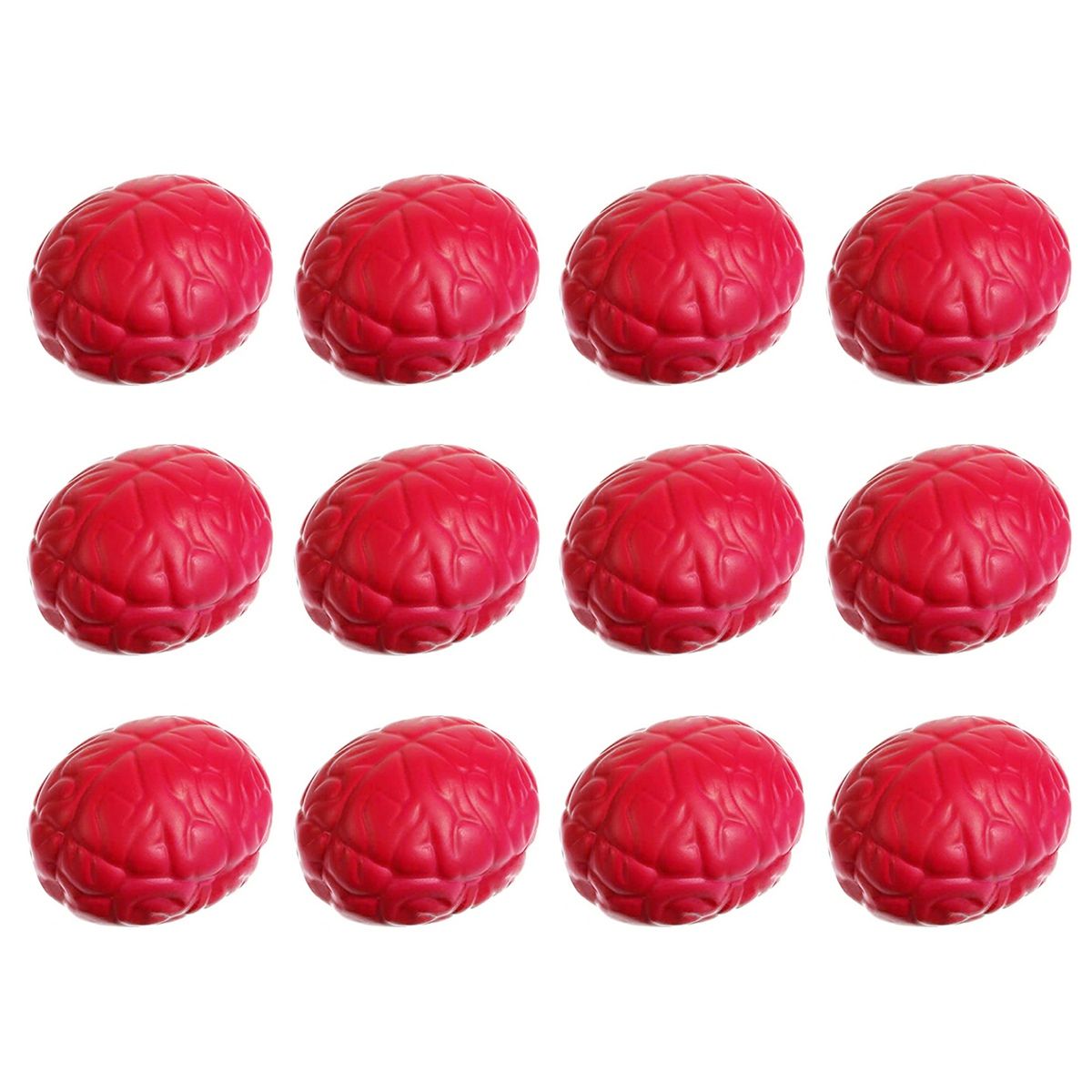 12 Pcs Brain Stress Ball Hand Muscle Exercise Pressure