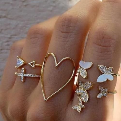 Classy Adjustable Ring Set For Ladies
