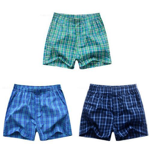 100% Cotton 3-in-1 Mens Boxer-Colour