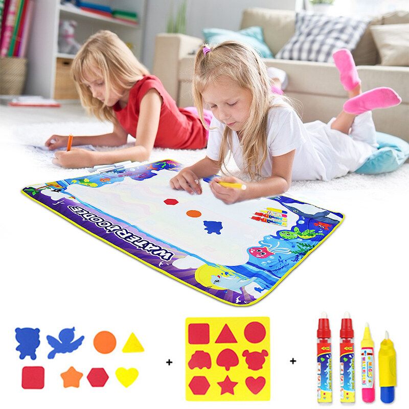 3 Types Water Drawing Writing Mat Doodle Educational Toy Gift For Children