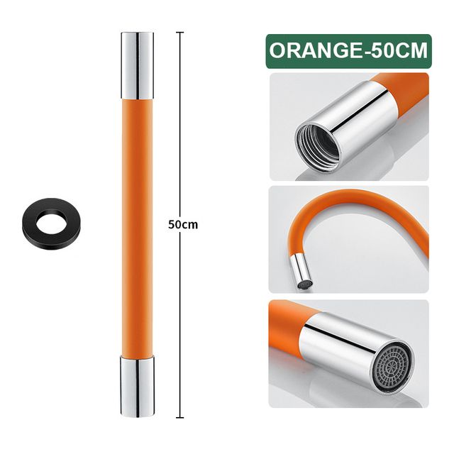 Universal Foaming Extension Tube For Bathroom Sink Faucets