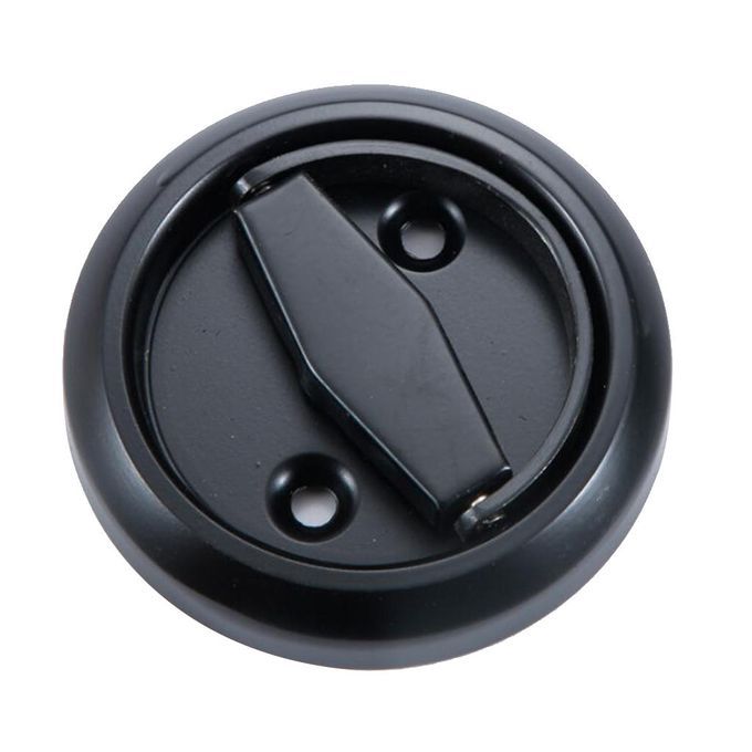 Stainless Steel Recessed Cup   Flush Pull Handle Invisible Door Black