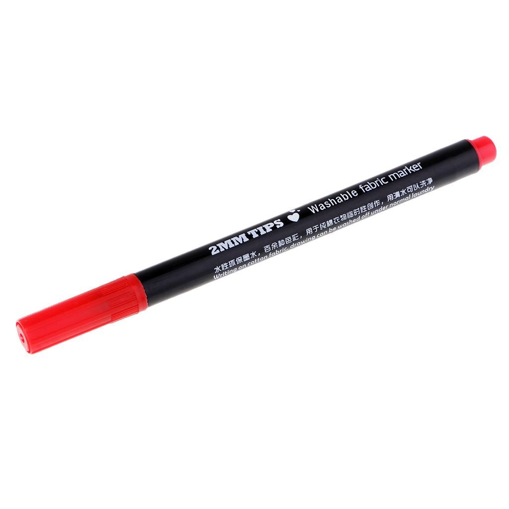 2mm T-Shirt Washable  Clothes Shoes Decoration Red