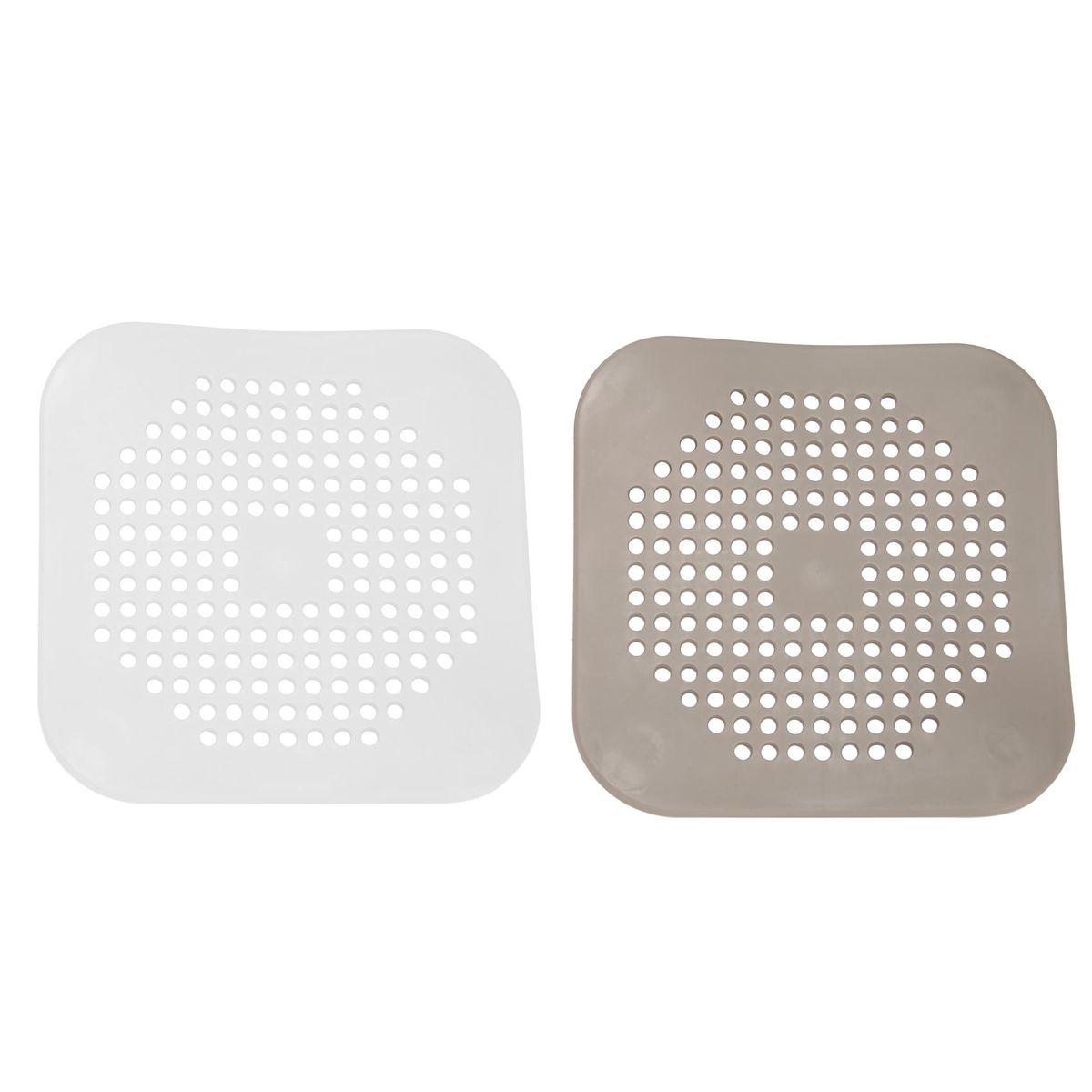 Square Drain Cover for Shower Drain Hair Catcher Flat
