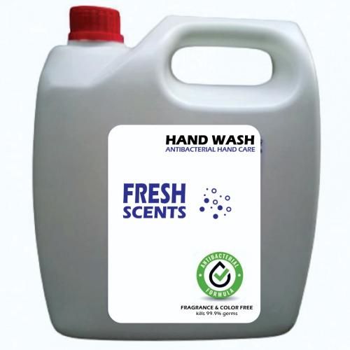 Fragrance-free, Colour-free, Antibacterial Hand Wash - 4L