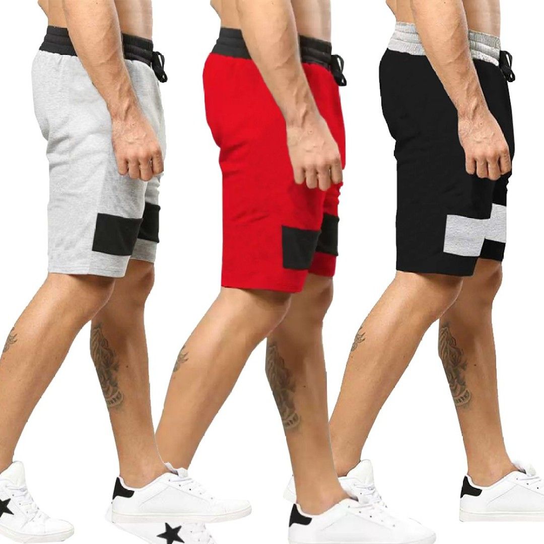 3 In 1 Classy Trendy Year Long Shorts - Multi