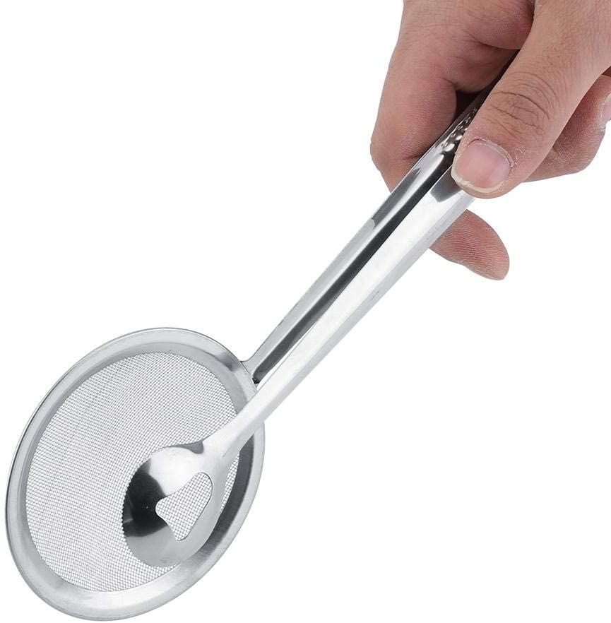 Stainless Steel Mesh Strainer Colander Sieve Spoon