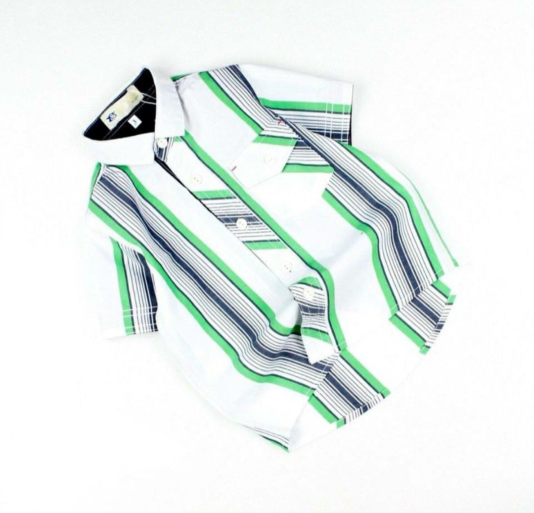 Boy's Quality Cotton Shortsleeve Shirt ( Sizes Runs Small, Order 2 Sizes Up)