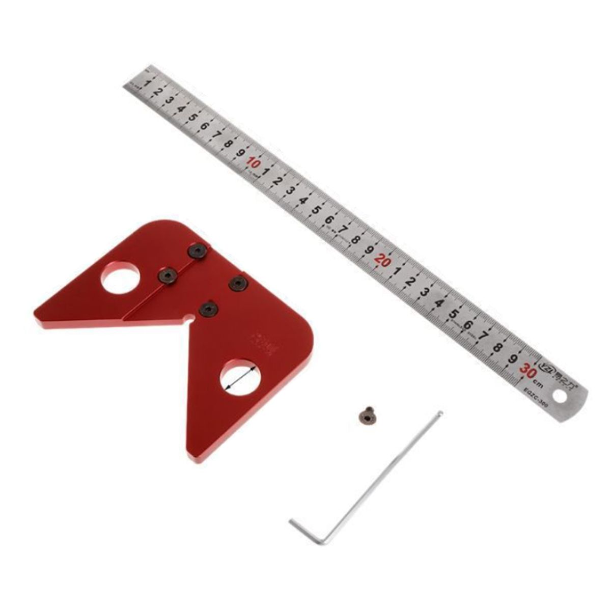 Center Scribe Center Finder Measuring Tool Woodworking Line