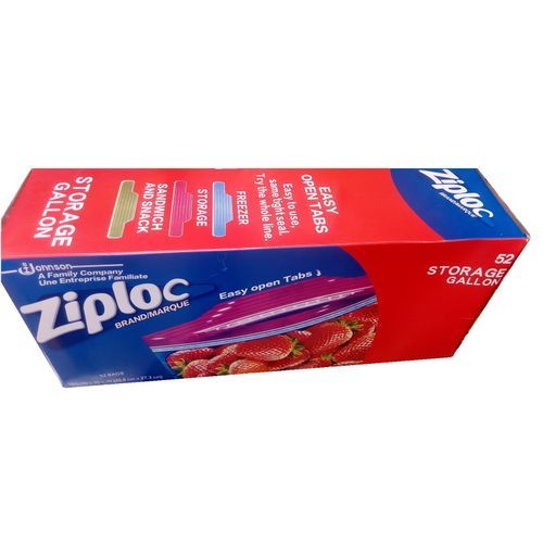 Storage Gallon, 52 Bags (26.8cm X 27.3cm)