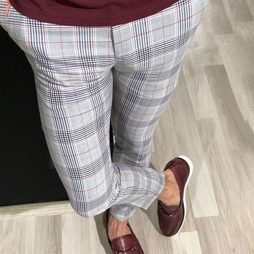 Trendy Mens Joggers Slim Fits Sweatpants Gym Suit Sport Gym Skinny Office Casual Pants Trousers Skinny Trousers(No.#4)