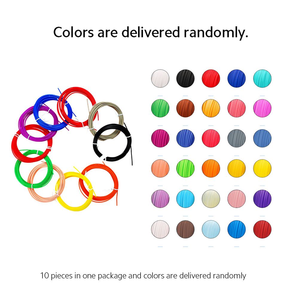 3D Printing Pen PCL Filament Refills High-Precision 1.75mm