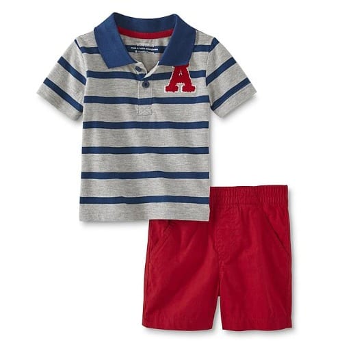 Wonderkids Boys' Polo Shorts
