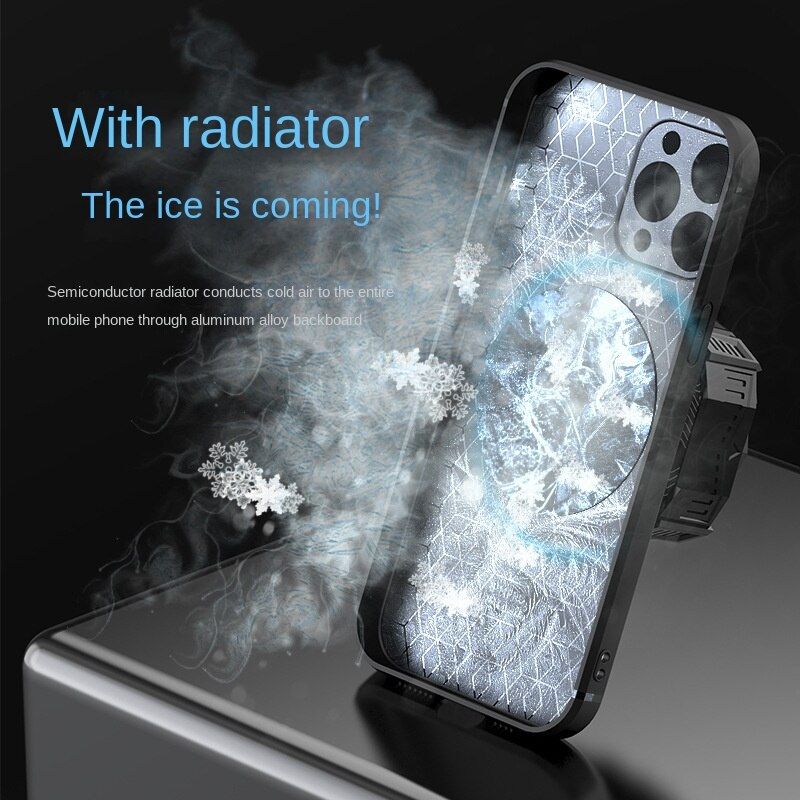 Case For 11 Iphone 11 Pro 11 Promax Cell Phone Cooling Case Game Mobile Phone Cooler Magsafe Phone Radiator Heatsink PUBG