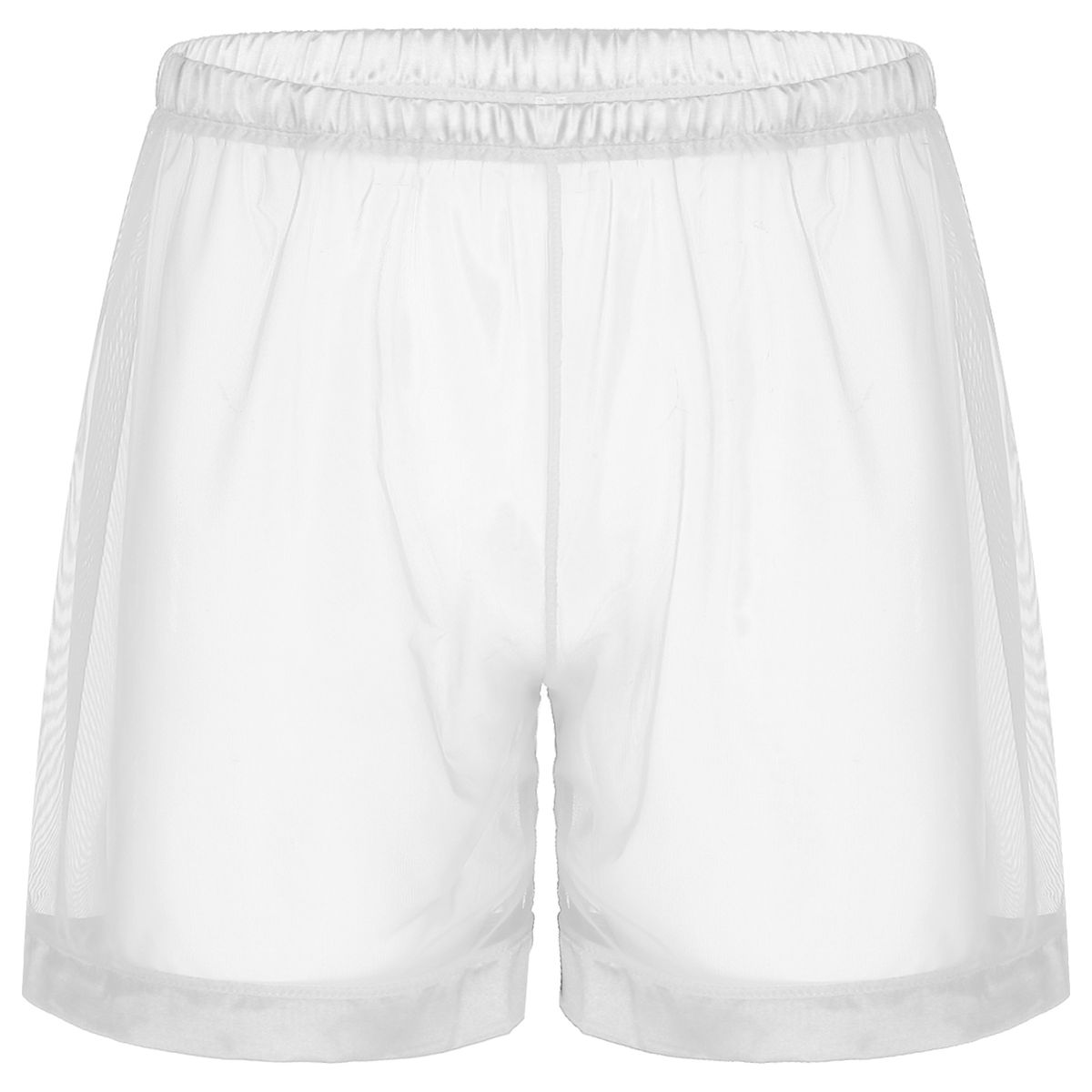 Mens See Through Mesh Slip Hommes Men  Loose Lounge-